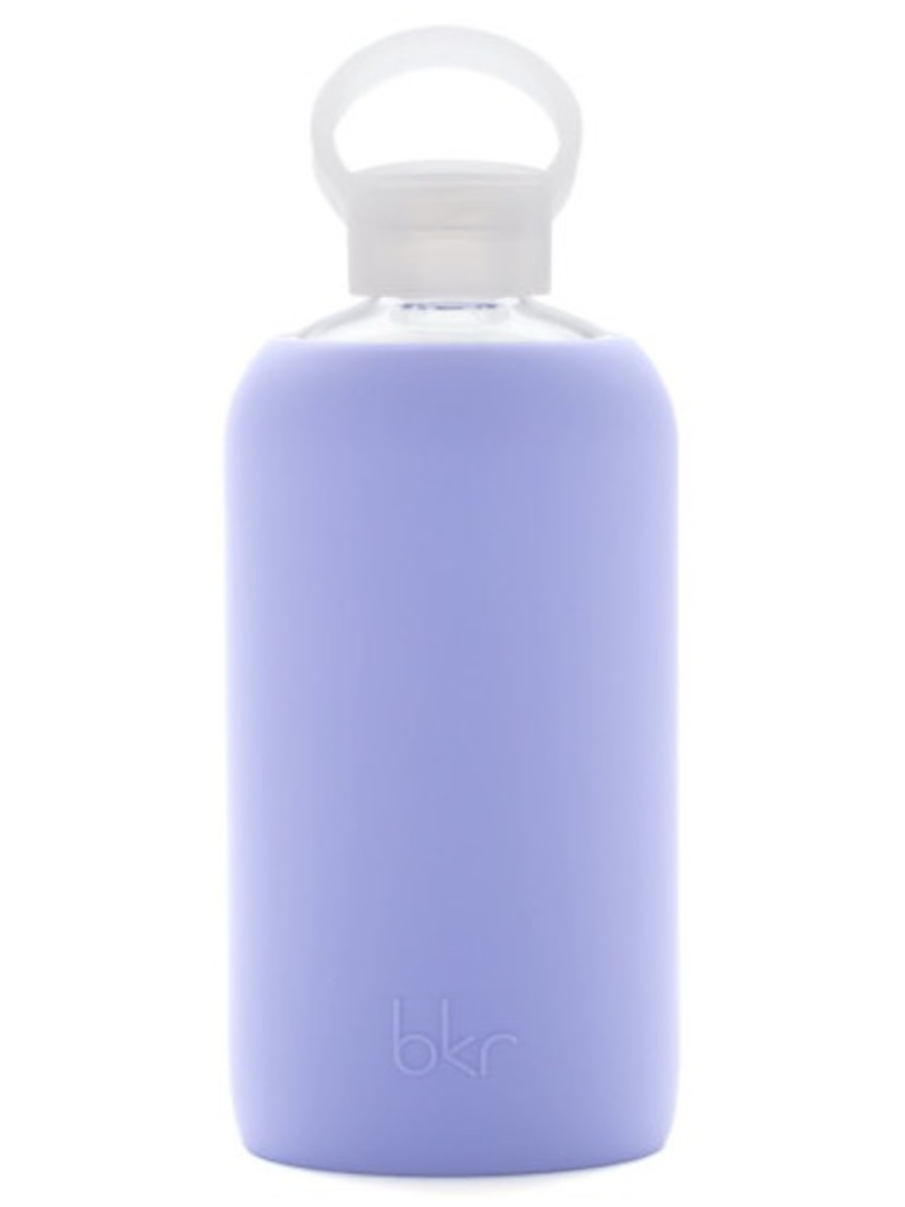 BKR JIL Little 16oz Glass Water Bottle with Silicone Sleeve